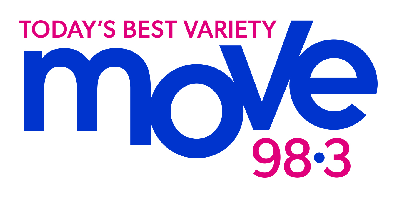 Logo for radio station Movie 98.3